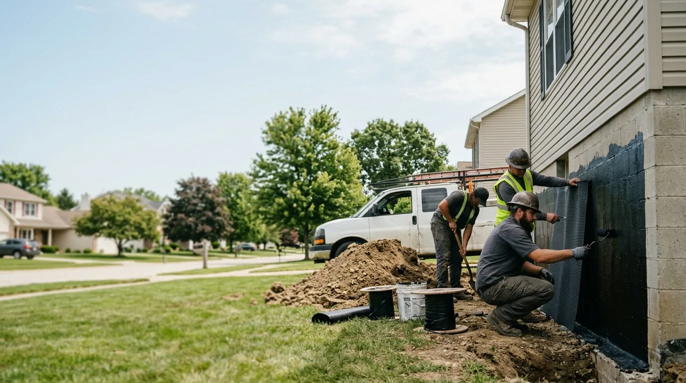 Basement Waterproofing in Louisville, OH near me